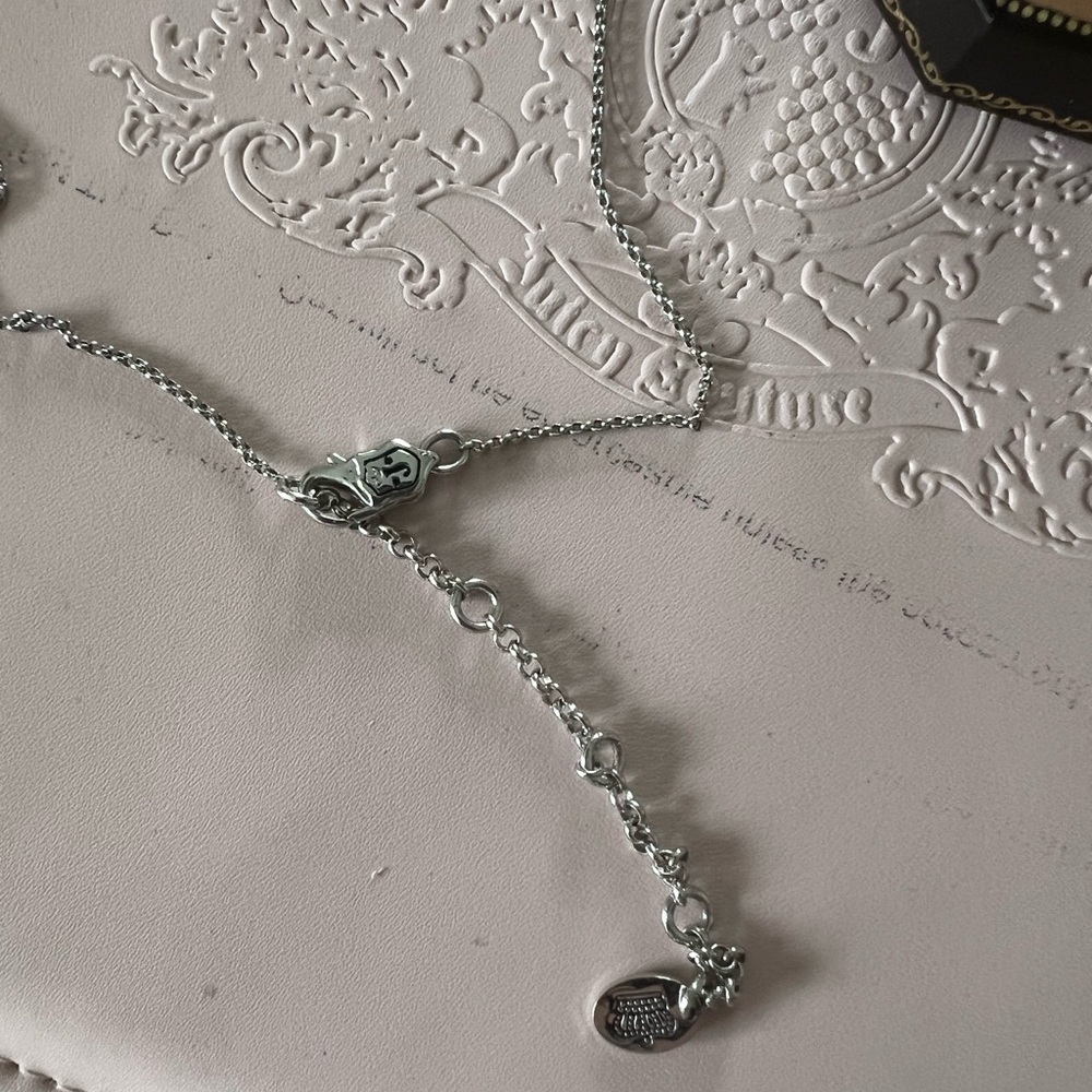 Juicy Couture | Vintage NWT “Juicy” Rhinestone Necklace - Picture 4 of 5
